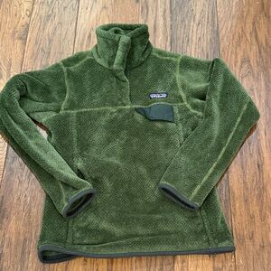Patagonia Forest Green Fleece Jacket